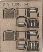 Image for 464-13016 Wood Chairs, Straight 4/