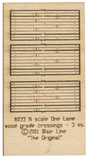 Image for 184-33 Wd Grade Xing 1-Lane 3/