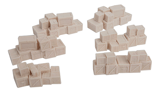 Image for 171-2009 Wooden Crate Stacks 6/