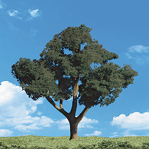 Woodland Scenics 3514 Woodland Classic Trees(R) Ready Made - Cool Shade -- 5 to 6"  12.7 to 15.2cm Tall pkg(2) A Scale