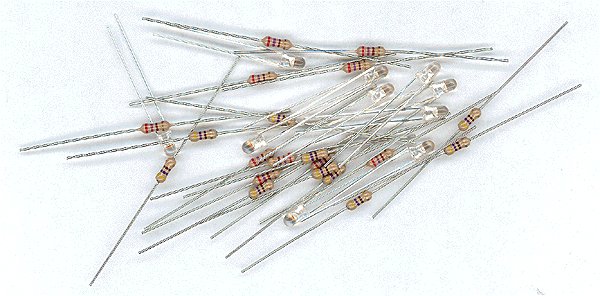Image for 475-1231010 Yeloglo Wht LEDs 3mm 10/